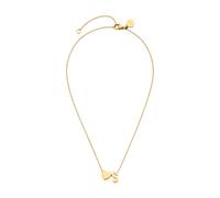 Purelei Letter Heart S Kette 100% Edelstahl Gold