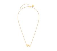 Purelei Letter Heart V Kette 100% Edelstahl Gold