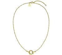 Purelei Lokahi Charm Kette Damen (Gold) - Halskette Damen aus langlebigem Edelstahl - Wasserfeste Kette - 40-45 cm Länge verstellbar - Halskette für deinen individuellen Look