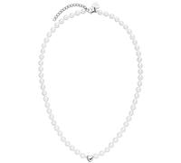 Purelei Lovely Kette Damen (Silber) - Halskette Damen aus langlebigem Edelstahl - Wasserfeste Kette mit Anhänger - 40-45 cm Länge verstellbar - Halskette für deinen individuellen Look