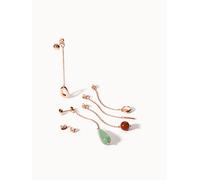 PURELEI Magma Perlenohrringe, Roségold Roségold