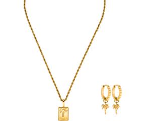 PURELEI Mahina Club Just Vibes Set, Gold Gold