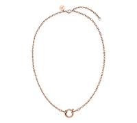 Purelei® Maikai Damen Charm Kette - verstellbare Halskette (40/45 cm) für Buchstaben & Charms - klassischer Look, wasserfest - Edelstahl 18K vergoldet, rosévergoldet oder silber (Rosegold)