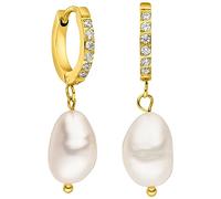 Purelei Perlenohrringe Damen gold, ONE SIZE