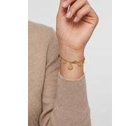 Purelei Damen-Armband Goldfarben Malihini Coin