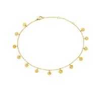 PURELEI Malihini Coin Fusskettchen, Gold Gold