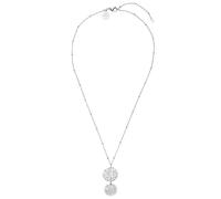 Purelei Malihini Coin Kette Damen - Halskette Damen aus langlebigem Edelstahl - Wasserfeste Kette mit Anhänger - 40-45 cm Länge verstellbar - Halskette für deinen individuellen Look