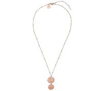 Purelei® Malihini Coin Kette Damen (Roségold) - Halskette Damen aus langlebigem Edelstahl - Wasserfeste Kette mit Anhänger - 40-45 cm Länge verstellbar - Halskette für deinen individuellen Look