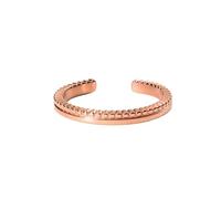Purelei Malihini Coin Ring Adjustable - Filigraner, größenverstellbarer Ring in Gold, Silber und Roségold - Orientalisch inspiriertes Design - Größen S/M und M/L - Edelstahl (S/M, Roségold)