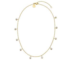 Purelei Nani Kette Damen (Gold) - Halskette Damen aus langlebigem Edelstahl - Wasserfeste Kette mit Anhänger - 30-55 cm Länge - Halskette für deinen individuellen Look