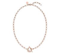 Purelei® Night Sky Kette - Statement-Kette mit Mond-Anhänger & Kristall-Sternen - 45 cm - 18K vergoldet, rosévergoldet oder Edelstahl - Knebelverschluss - Funkelnd & kraftvoll (Rosegold)