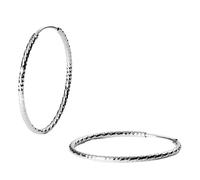 Purelei - Ohrringe Gleam aus hochwertigem Silber Creolen 1 ct Damen