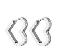 Purelei Creolen Damen silber, ONE SIZE