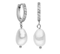 Purelei Schmuck Damen-Ohrringe Creolen Silberfarben Malahi