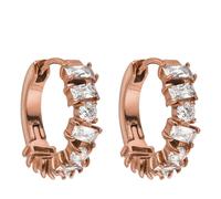 Purelei - Ohrringe Chic mit Schmucksteinen Creolen 1 ct Damen