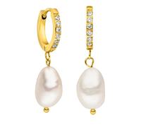Purelei Perlenohrringe Damen gold, ONE SIZE