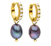 PURELEI Pearly Perlenohrringe Gold