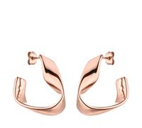 Purelei® River Ohrringe - Elegantes Möbiusband-Design für zeitlose Harmonie, Damenohrringe, 18K vergoldet, Ohrringe für Frauen (Rosegold)