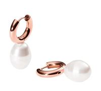 PURELEI Seaside Perlenohrringe Rosegold
