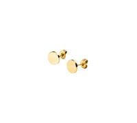 Purelei Ohrstecker Herren - Runde Edelstahl-Ohrstecker in Gold (18K vergoldet) oder Silber - Minimalistisches Design - 7,5 mm Durchmesser - Zeitloser Schmuck für Männer (Gold)