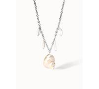 PURELEI Opulent Shell Kette, Silber Silber