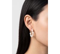 PURELEI Organic Pearl Perlenohrringe Silver Größe: OS | Ohrringe Outlet | Damen | Weiß