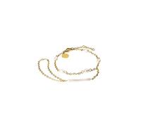 Purelei® Pearl Symphony Handkette - Y2K Fingerketten-Armband mit Barockperle - Edelstahl, 18K vergoldet - Länge 16/17,5/19 cm - Wasserfest (Gold)