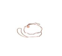 Purelei® Pearl Symphony Handkette - Y2K Fingerketten-Armband mit Barockperle - Edelstahl, 18K vergoldet - Länge 16/17,5/19 cm - Wasserfest (Rosegold)