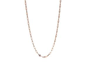Purelei Petal Kette - 18K vergoldete Edelstahlkette - Filigrane Gliederkette für Damen - Charm-kompatibel - 50-55 cm Länge - Erhältlich in Gold, Silber & Roségold (Rosegold)