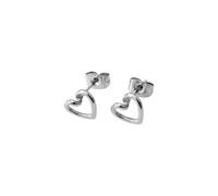 Purelei Plain Hearts of Love Ohrringe Herz-Design Edelstahl | 14K Vergoldet, 0,7 g pro Paar, Filigran, Täglich Tragbar