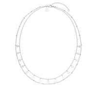 Purelei Plain Kette Damen (Hellsilber) - Halskette Damen aus langlebigem Edelstahl - Wasserfeste Kette - 40-45 cm Länge verstellbar - Halskette für deinen individuellen Look