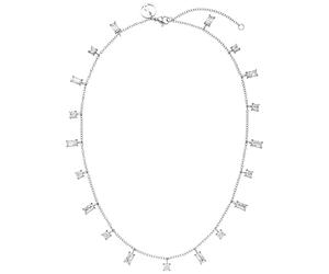 Purelei Powder Kette Damen (Silber) - Halskette Damen aus langlebigem Edelstahl - Wasserfeste Kette - 40-45 cm Länge verstellbar - Halskette für deinen individuellen Look