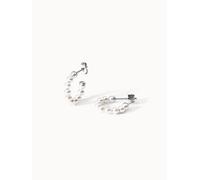 PURELEI Pure Soul Perlenohrringe, Silber Silber