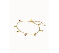 PURELEI Rainbow Fusskettchen, Gold Gold