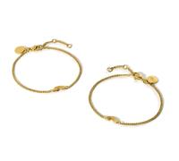 Purelei Rainbow Love Armband-Set 100% Edelstahl Gold