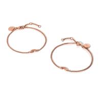Purelei Rainbow Love Armband-Set 100% Edelstahl Rosegold