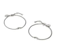 Purelei Rainbow Love Armband-Set 100% Edelstahl Silber