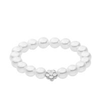 Purelei Perlenring Damen silber, M/L