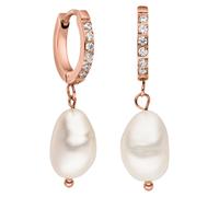 Purelei Perlenohrringe Damen roségold, ONE SIZE