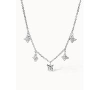 PURELEI Schmetterling Kette, Silber Silber