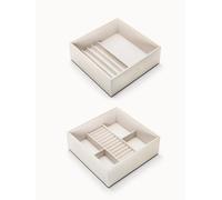PURELEI Schmuckorganizer 2-er Set Beige