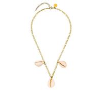 Purelei Sea Shell Chain Kette - wasserfest & verstellbar | Edelstahlkette mit Muschel-Anhängern | 14K/18K Vergoldung | Sommerliches Statement mit Aloha-Vibes (Gold)