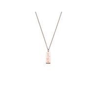 Purelei See the Good Kette - wasserfest & verstellbar | Gravierte Edelstahlkette mit „See the Good“-Schriftzug & 18K Vergoldung | Erinnerung an Positivität & Aloha-Spirit (Rosegold)