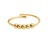 Purelei Shade Anxiety Ring - Fidget - New Generation - Damenring aus langlebigem Edelstahl - Wasserfeste Ringe - in verstellbaren Größen erhältlich von 50-56 - Damenschmuck (Gold)