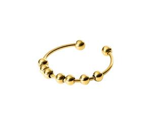 Purelei Shade Anxiety Ring (Gold) - Fidget Ring - Wasserfester Damenring aus langlebigem Edelstahl - Verstellbare Ringe von Größe 60 bis 66 - Modeschmuck für deinen individuellen Look