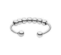 Purelei® Shade Anxiety Ring (Silber) - Fidget - Wasserfester Damenring aus langlebigem Edelstahl - Verstellbare Ringe von Größe 60 bis 66 - Modeschmuck für deinen individuellen Look