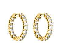Purelei Shimmer Creolen 100% Edelstahl 27 mm Damen