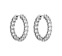 PURELEI Shimmer Ohrringe Damen - Edelstahl, wasserfest, langlebig - Elegante Damenohrringe, modischer Schmuck, 2,7 cm Durchmesser, vielseitig kombinierbar, Geschenkidee