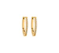 PURELEI Shine Ohrringe mit Zirkonia Steinen, Gold Gold