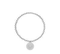 PURELEI Shining Coin Armband, Silber Silber